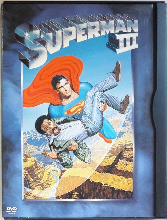 SUPERMAN III - CHRISTOPHER REEVE - SNAPCASE DVD 2.EL 1. BÖLGE TR ALTYAZI YOKTUR