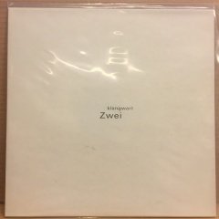 KLANGWART - ZWEI  (1999) ELECTRONIC AMBIENT NOISE 2010 REISSUE CLEAR 2.EL PLAK