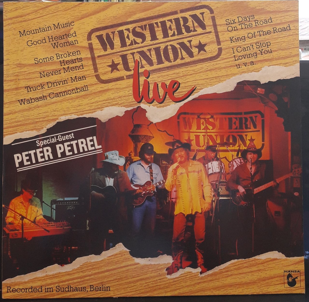 WESTERN UNION - LIVE (1983) - PLAK 2.EL