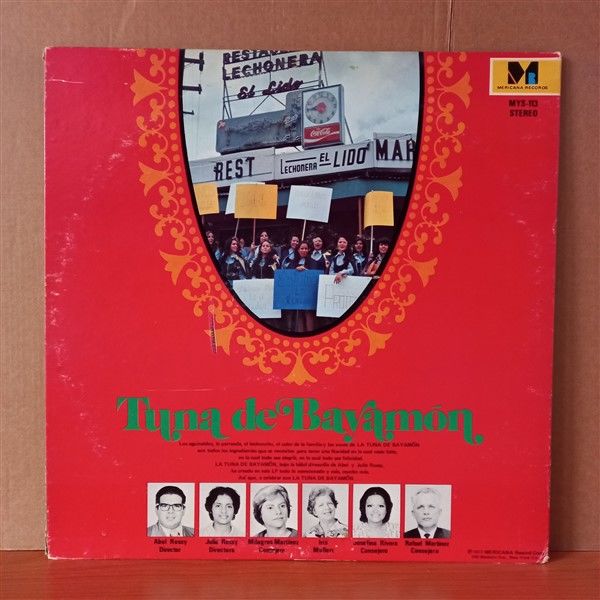 TUNA DE BAYAMON – TUNA DE BAYAMON (1972) - LP 2.EL PLAK