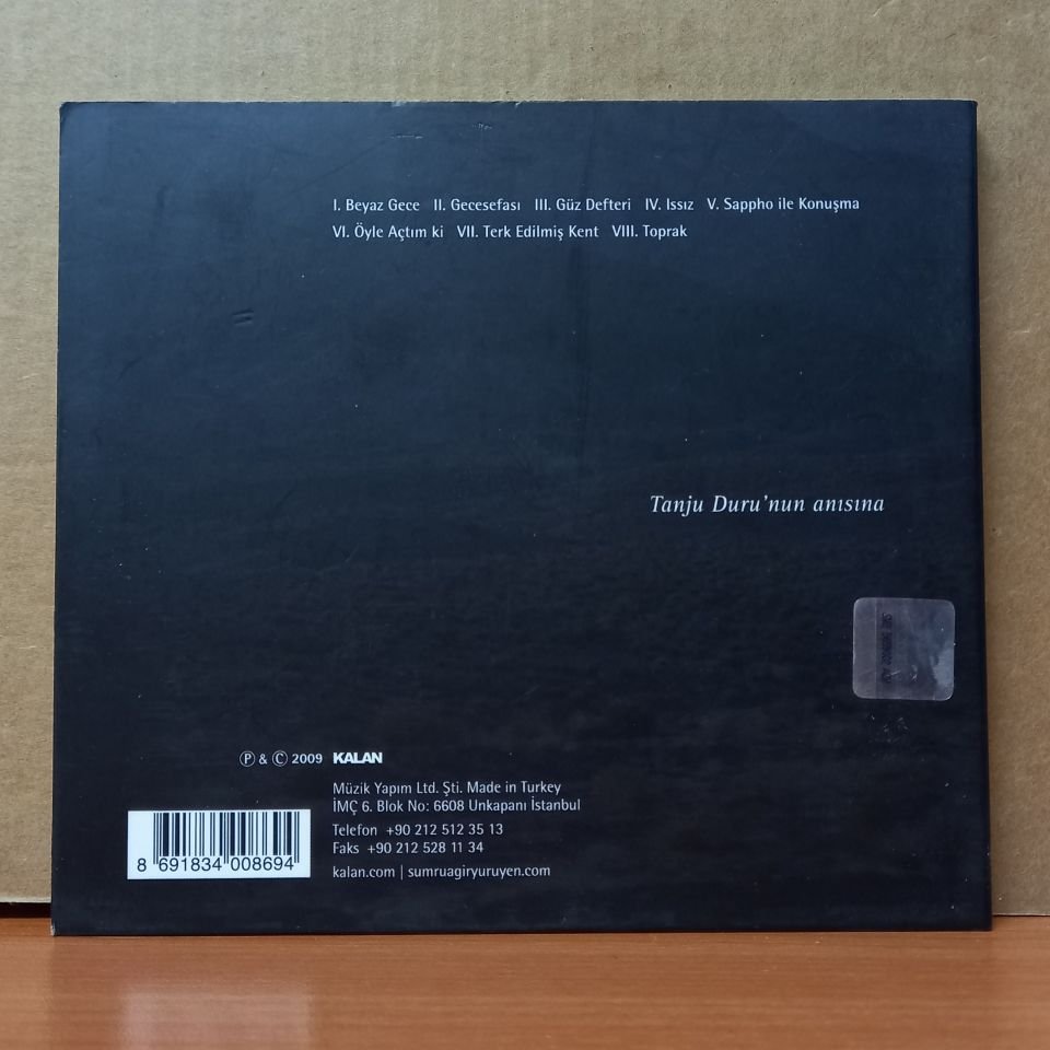 SUMRU AĞIRYÜRÜYEN - ISSIZ (2009) - CD 2.EL