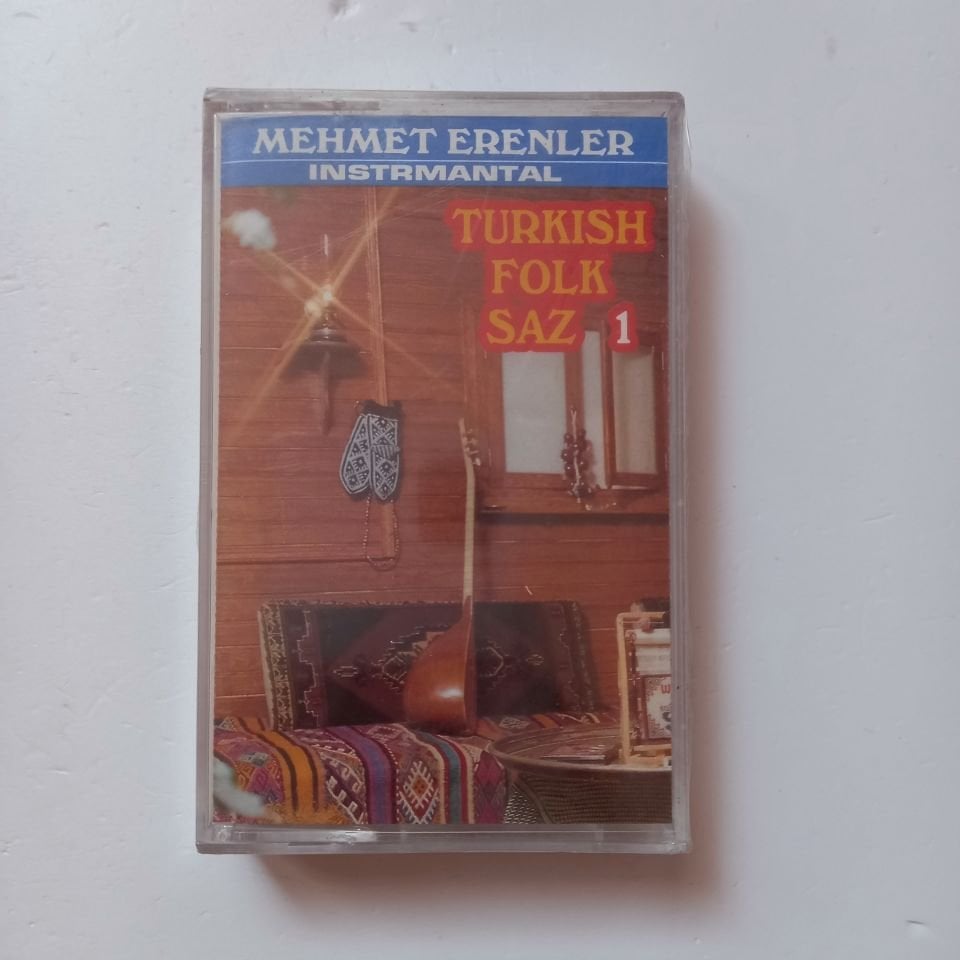 MEHMET ERENLER - TURKISH FOLK SAZ 1 / INSTRUMANTAL (1995) - KASET SIFIR