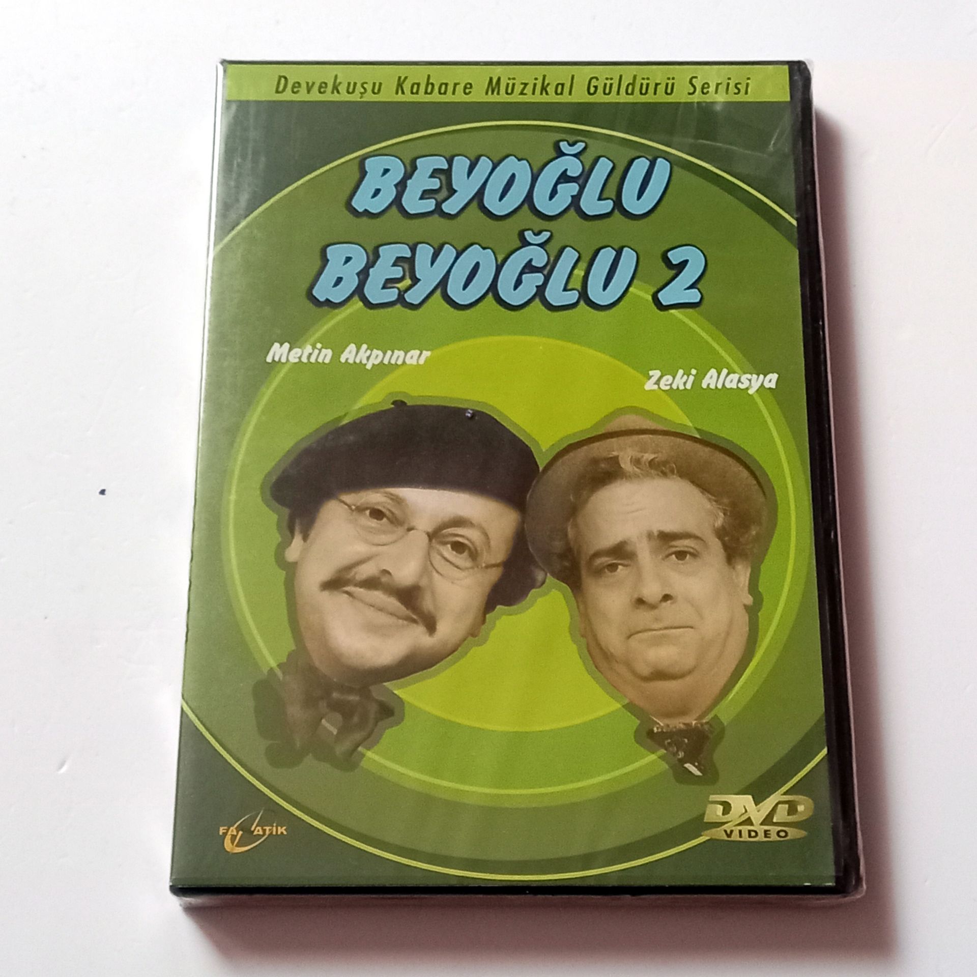 BEYOĞLU BEYOĞLU 2 - DEVEKUŞU KABARE - METİN AKPINAR, ZEKİ ALASYA - DVD AMBALAJINDA SIFIR