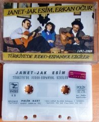 JANET-JAK ESİM, ERKAN OĞUR - TÜRKİYE'DE JUDEO-ESPANYOL EZGİLER 1492-1989 - KASET 2.EL