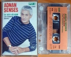 ADNAN ŞENSES - İLK DEFA AĞLADIM [ÇOK ÜZGÜNSÜN ARKADAŞ] (1991) - KASET 2.EL