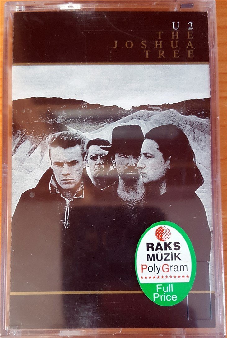 U2 - THE JOSHUA TREE (1996) RAKS CASSETTE MADE IN TURKEY ''NEW''