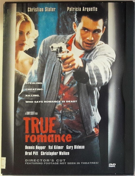 TRUE ROMANCE - CHRISTIAN SLATER - PATRICIA ARQUETTE - TONY SCOTT - SNAPCASE DVD 2.EL 1. BÖLGE TR ALTYAZI YOKTUR