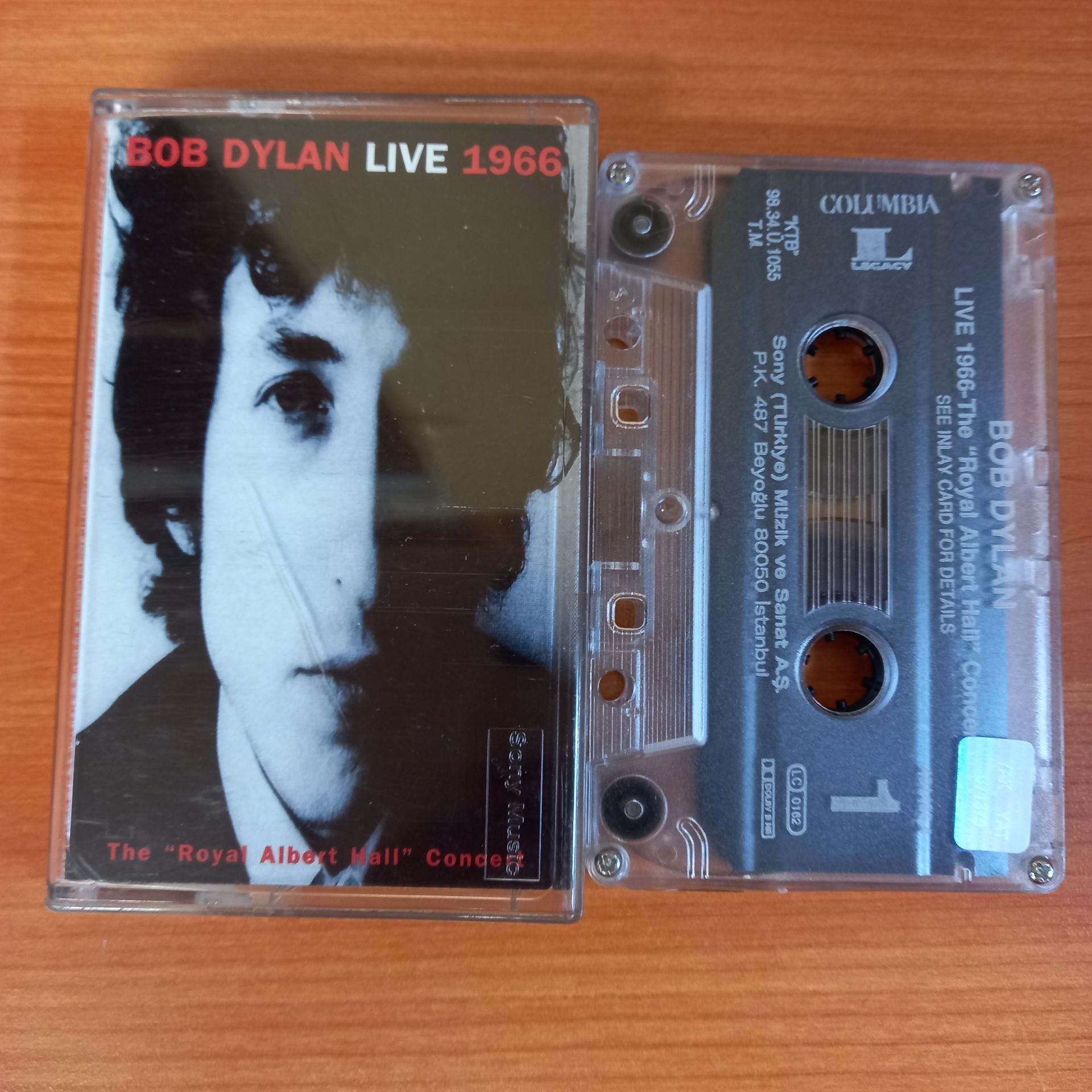 BOB DYLAN - LIVE 1966 / THE ''ROYAL LABERT HALL'' CONCERT (1998) - KASET 2.EL