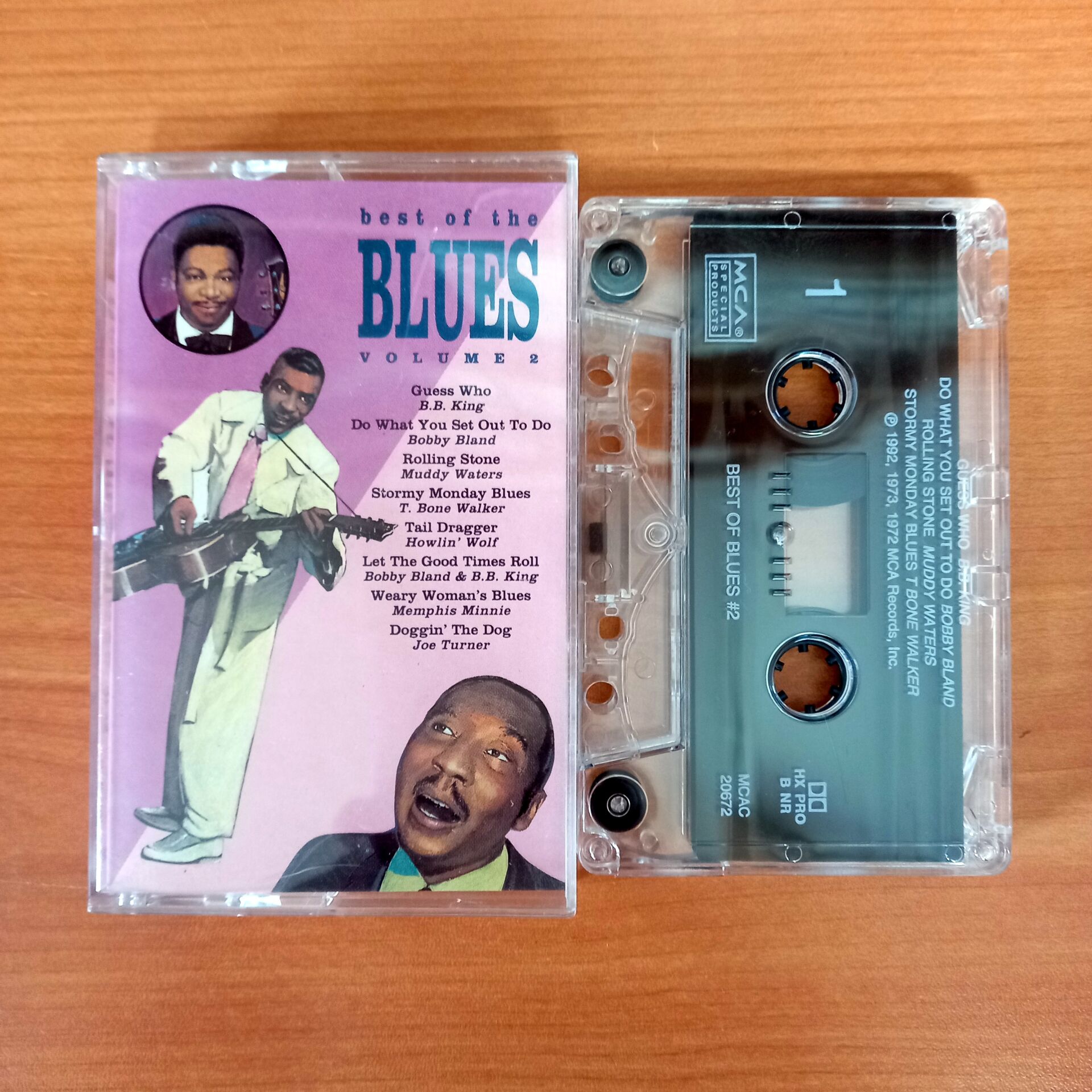 BEST OF THE BLUES 2 / B.B. KING, MUDDY WATERS, T. BONE WALKER, HOWLIN' WOLF, JOE TURNER - KASET 2.EL