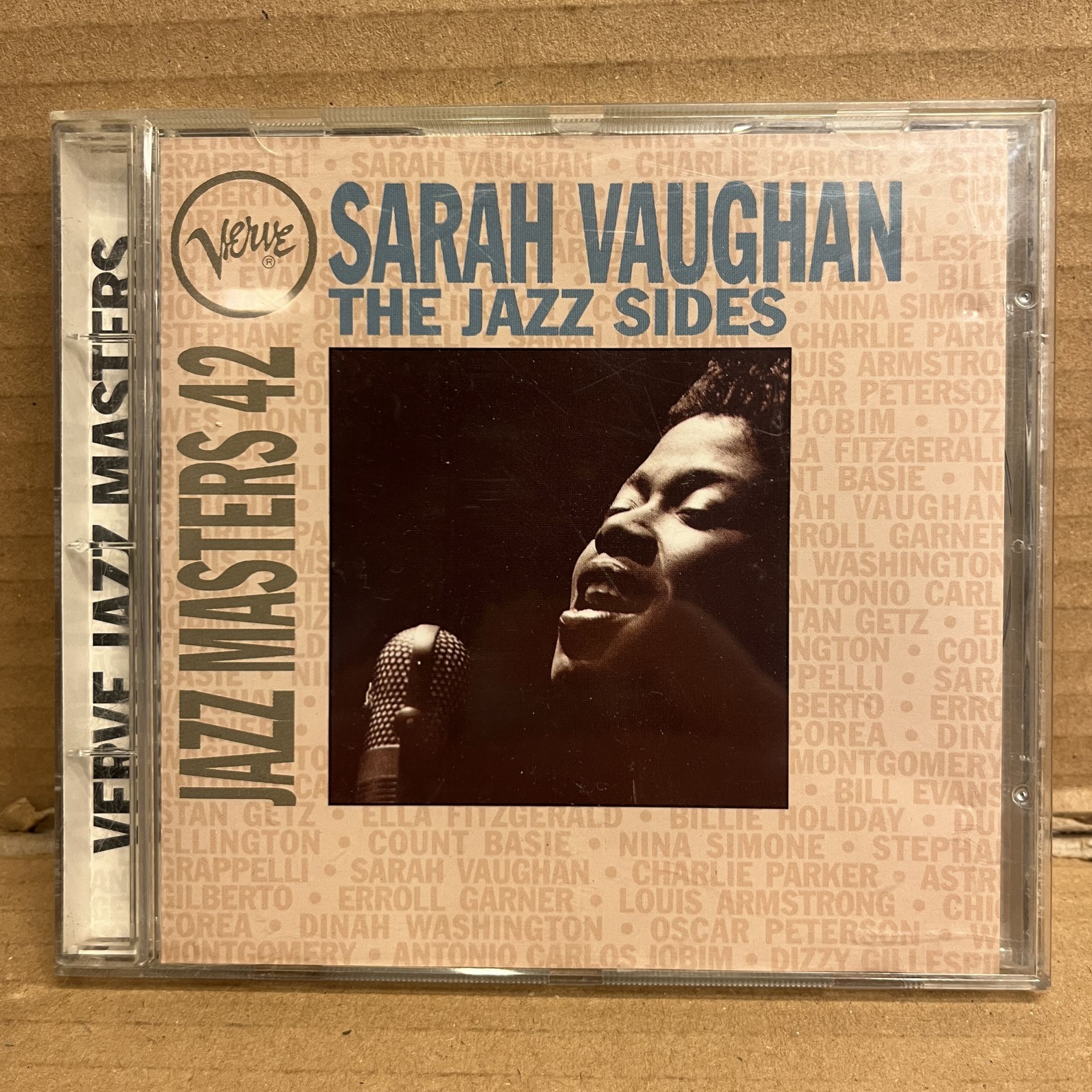 SARAH VAUGHAN – THE JAZZ SIDES - VERVE JAZZ MASTERS 42 (1995) - CD 2.EL