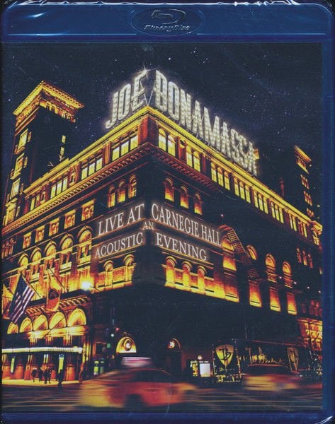 JOE BONAMASSA – LIVE AT CARNEGIE HALL / AN ACOUSTIC EVENING (2017) - 2BLU-RAY REGION B AMBALAJINDA SIFIR