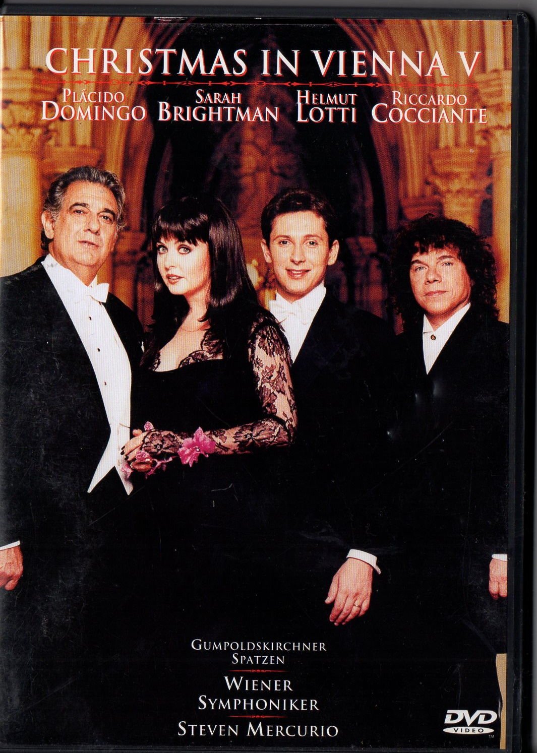 PLACIDO DOMINGO, SARAH BRIGHTMAN, HELMUT LOTTI, RICCARDO COCCIANTE – CHRISTMAS IN VIENNA V (1997) DVD 2.EL