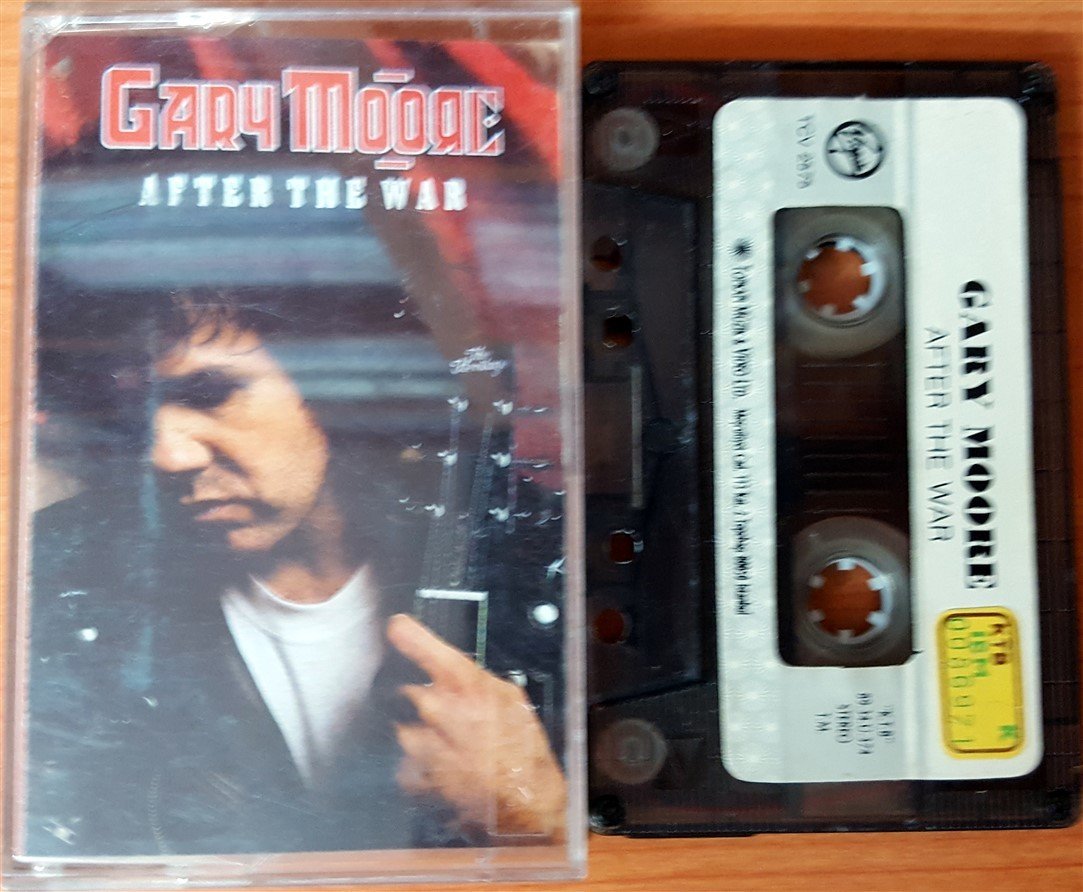 GARY MOORE - AFTER THE WAR (1989) TOPKAPI CASSETTE MADE IN TURKEY ''USED''