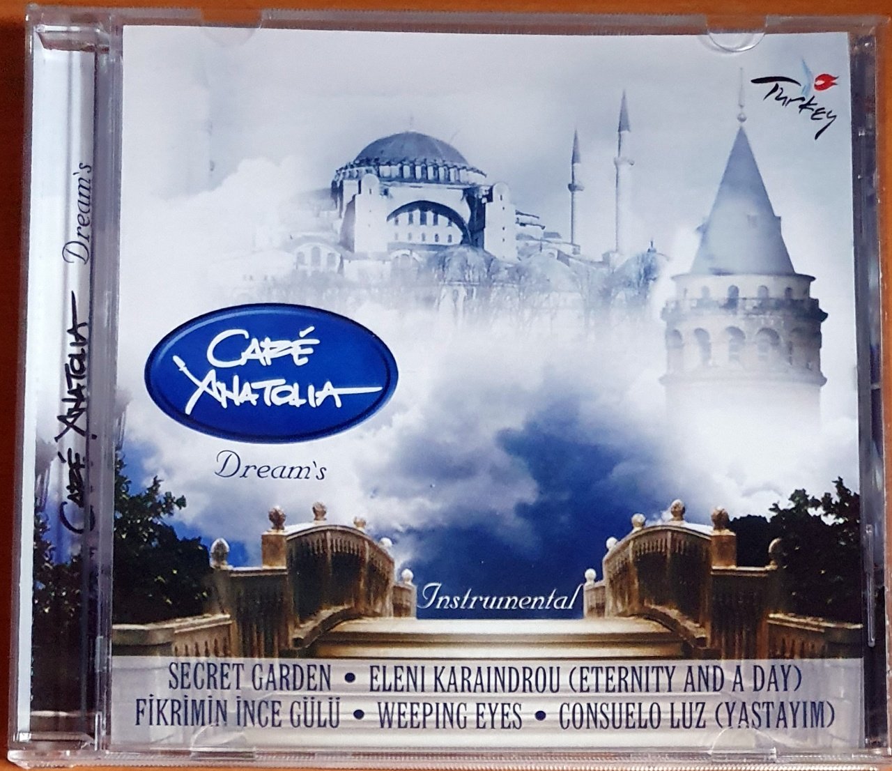 CAFE ANATOLIA / DREAM'S / SECRET GARDEN, ELENI KARAINDROU - CD 2.EL