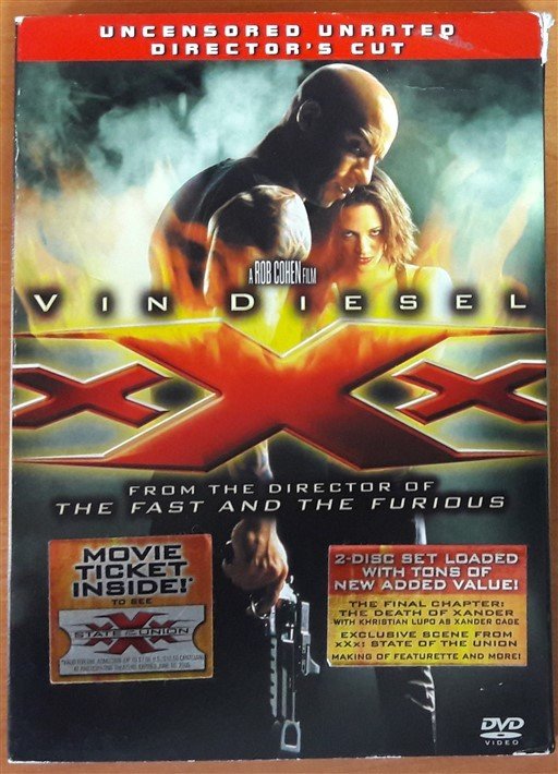 xXx - VIN DIESEL - ASIA ARGENTO - 2DVD 2.EL 1. BÖLGE TR ALTYAZI YOKTUR