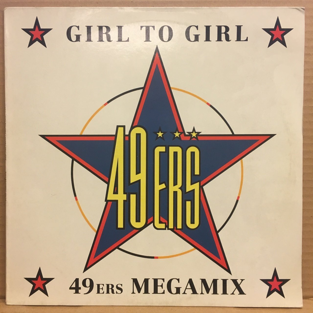 49ERS - GIRL TO GIRL / MEGAMIX 1990 12''MAXISINGLE 2.EL PLAK
