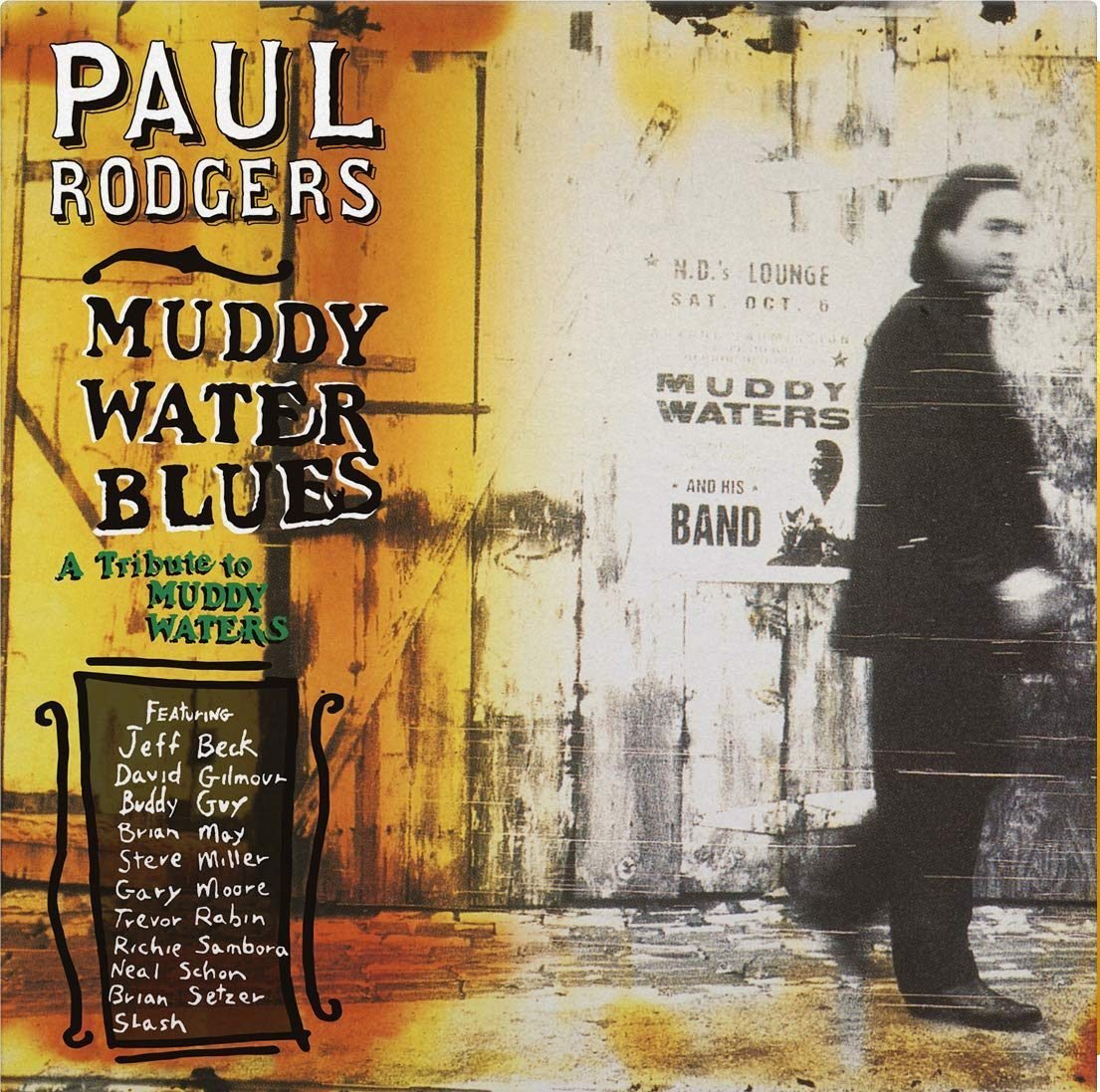 PAUL RODGERS (FREE/BAD COMPANY) - MUDDY WATER BLUES (1993) - 2LP 180GR 2021 NUMBERED COLOURED LTD EDT SIFIR PLAK