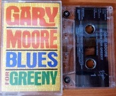 GARY MOORE - BLUES FOR GREENY CASSETTE MADE IN HOLLAND ''USED''