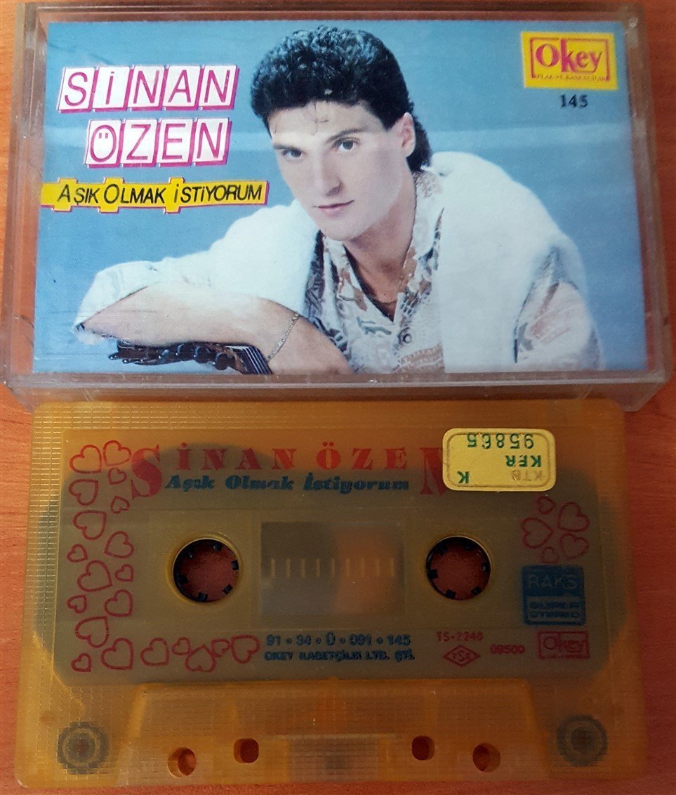SİNAN ÖZEN - AŞIK OLMAK İSTİYORUM (1991) - KASET 2.EL