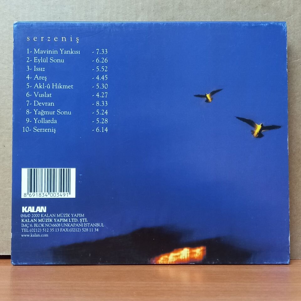 YANSIMALAR - SERZENİŞ (2000) - CD 2.EL
