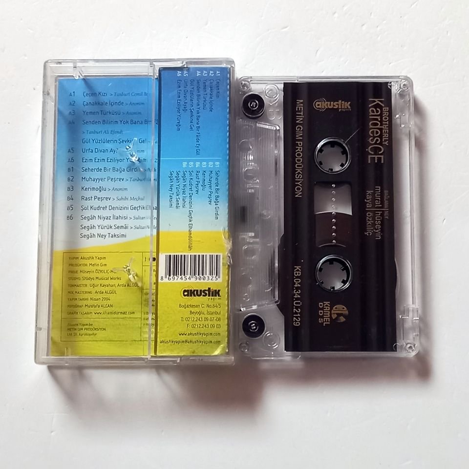 MURAT KAYA & HÜSEYİN ÖZKILIÇ - KARDEŞÇE (2004) - KASET 2.EL