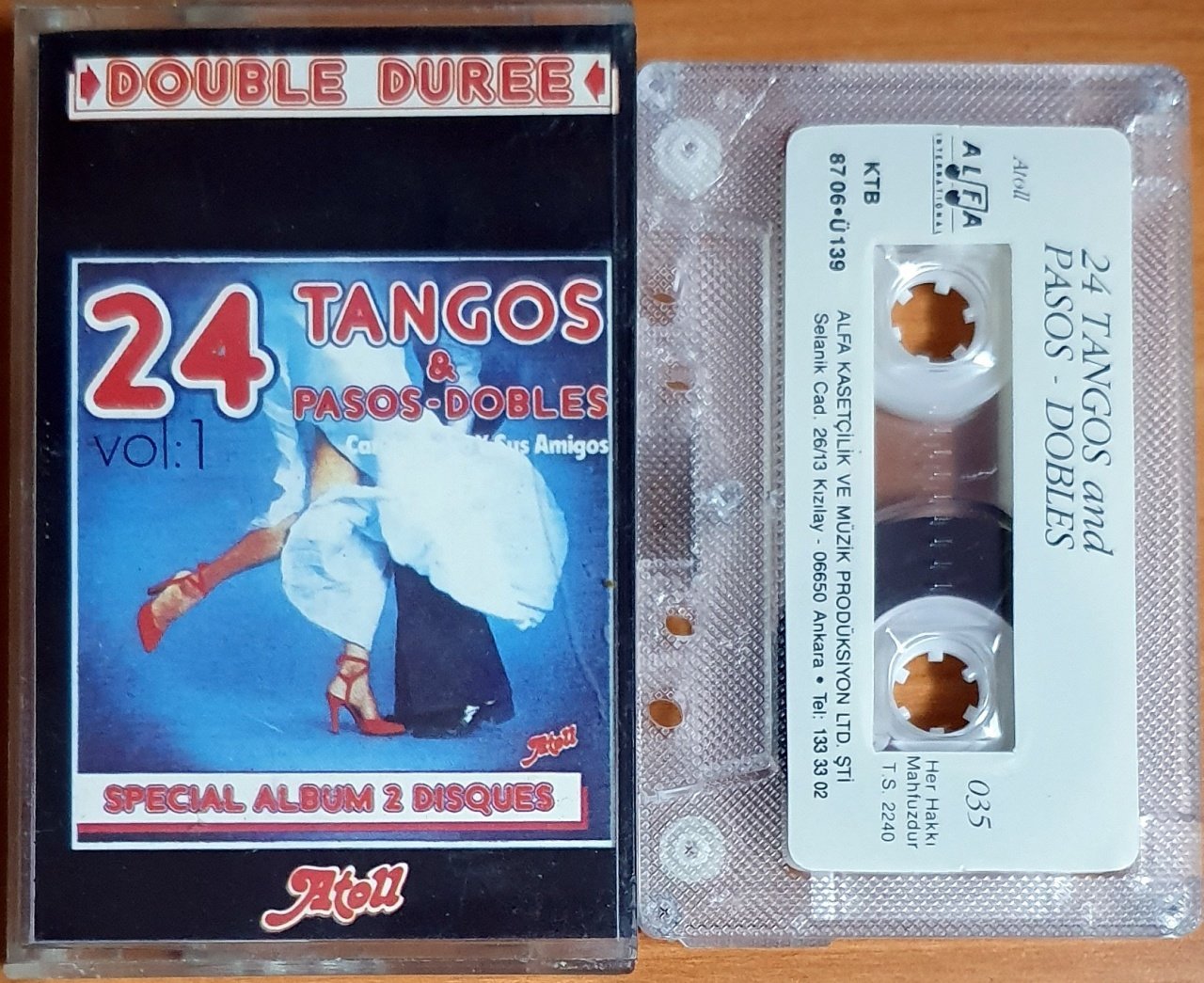 24 TANGOS & PASOS - DOBLES (1987) - KASET ALFA 2.EL