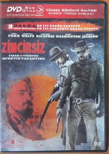 ZİNCİRSİZ - DJANGO UNCHAINED - QUENTIN TARANTINO - BAS OYNAT DVD 2.EL