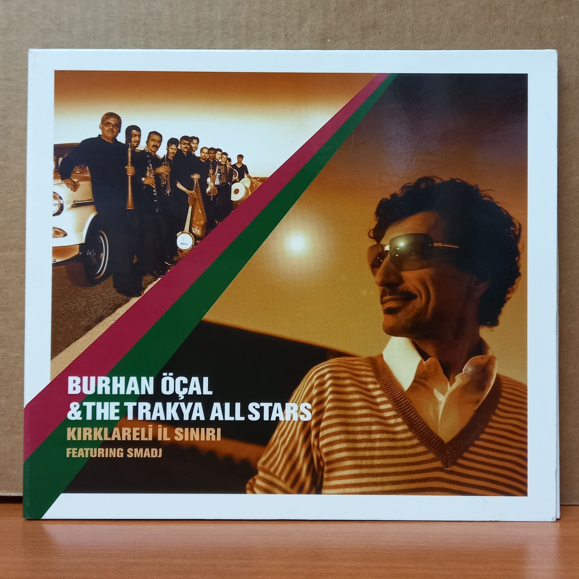 BURHAN ÖÇAL & THE TRAKYA ALL STARS FEATURING SMADJ - KIRKLARELI İL SINIRI (2003) - CD 2.EL