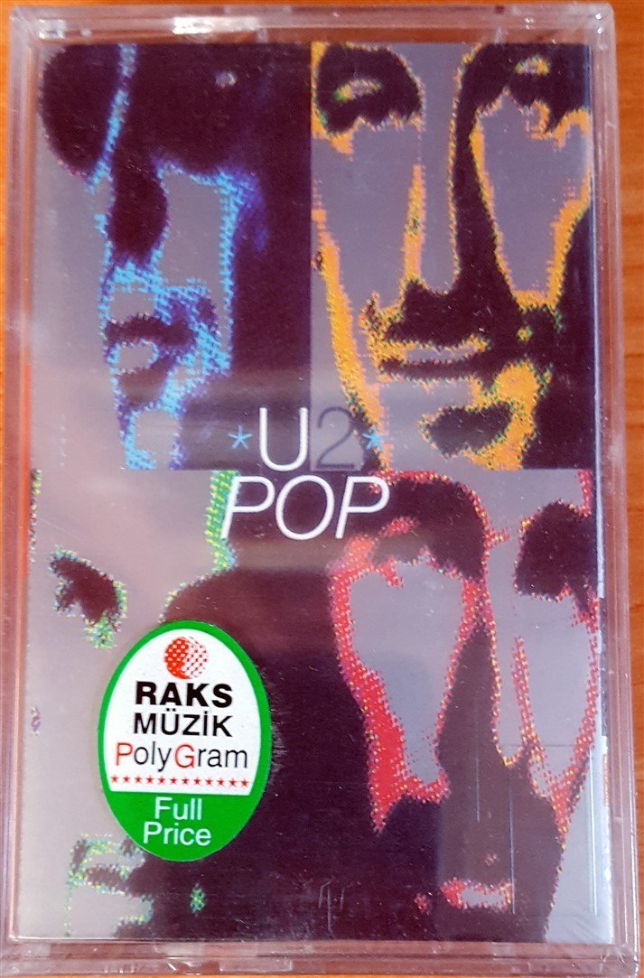 U2 - POP (1997) RAKS CASSETTE MADE IN TURKEY ''NEW''