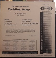 WEDDING SONGS - THE AVONDALE STRINGS AND CHORUS - PLAK 2.EL