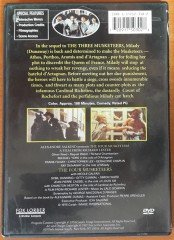 THE FOUR MUSKETEERS - RICHARD CHAMBERLAIN - DVD 2.EL 1. BÖLGE TR ALTYAZI YOKTUR (ALEXANDRE DUMAS)