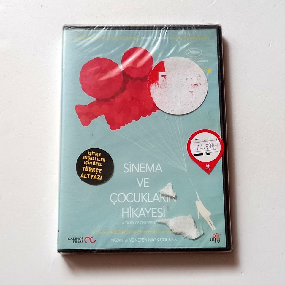 SİNEMA VE ÇOCUKLARIN HİKAYESİ / A STORY OF CHILDREN AND FILM - BELGESEL - YÖN.: MARK COUSINS - DVD SIFIR