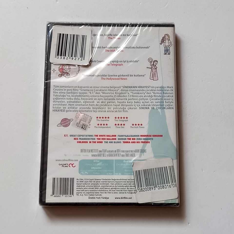 SİNEMA VE ÇOCUKLARIN HİKAYESİ / A STORY OF CHILDREN AND FILM - BELGESEL - YÖN.: MARK COUSINS - DVD SIFIR