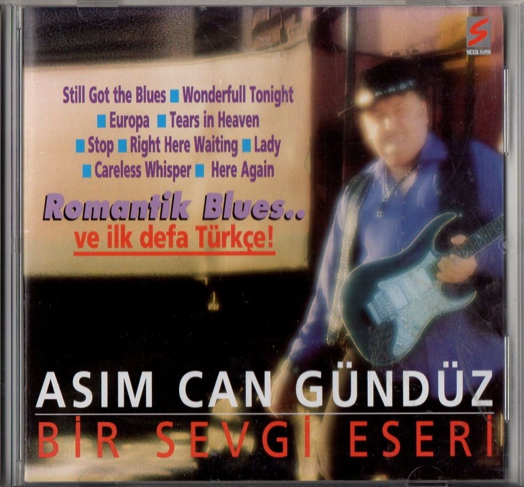 ASIM CAN GÜNDÜZ - BİR SEVGİ ESERİ (1998) - CD 2.EL
