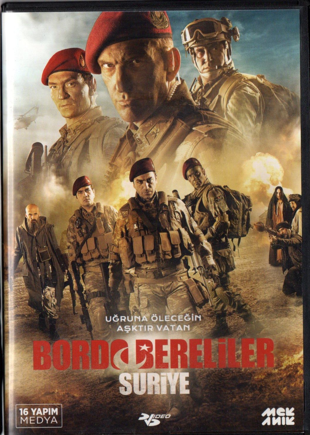 BORDO BERELİLER SURİYE - ERHAN BAYTİMUR - DVD 2.EL
