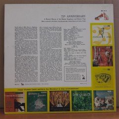 75th ANNIVERSARY A MUSICAL HISTORY OF THE BOSTON SYMPHONY & BOSTON POPS (1955) - LP 2.EL PLAK