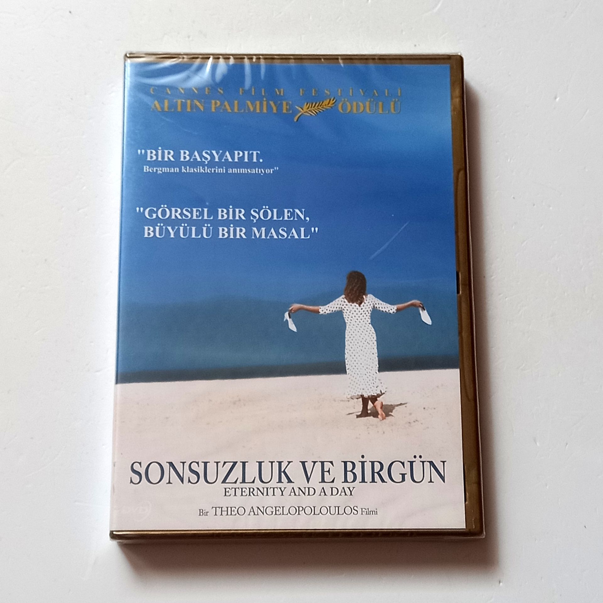 SONSUZLUK VE BİR GÜN / ETERNITY AND A DAY - BRUNO GANZ, ISABELLA RENAULD - YÖN.: THEO ANGELOPOULOS - DVD SIFIR