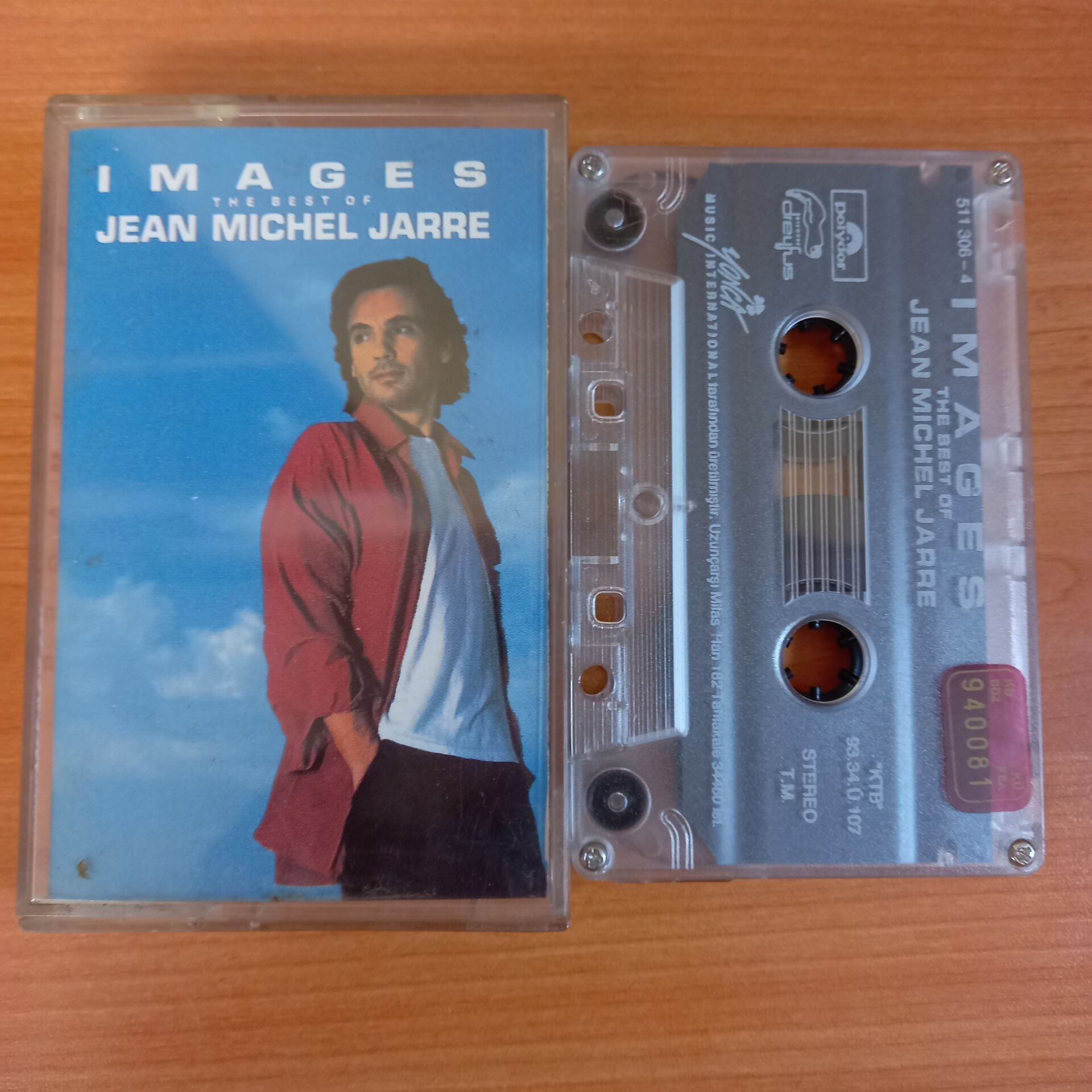 JEAN MICHEL JARRE - IMAGES / THE BEST OF JEAN MICHEL JARRE (1993) - KASET 2.EL