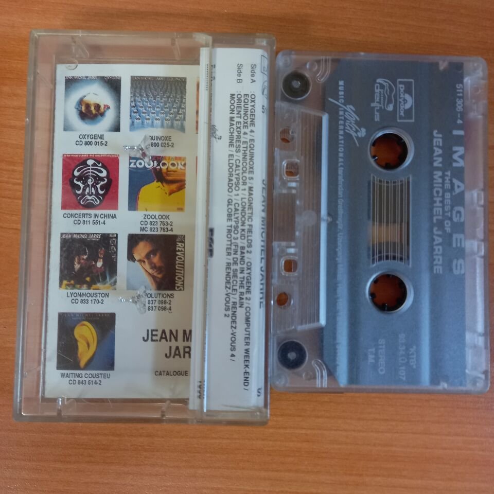 JEAN MICHEL JARRE - IMAGES / THE BEST OF JEAN MICHEL JARRE (1993) - KASET 2.EL