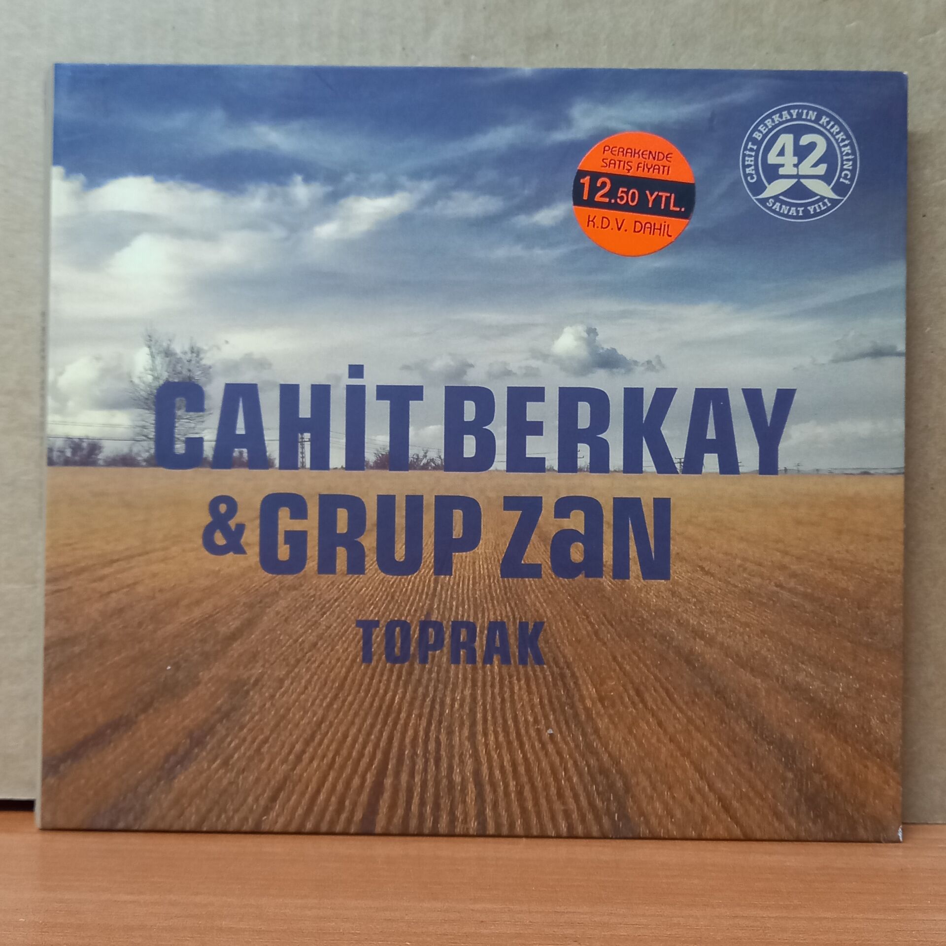 CAHIT BERKAY & GRUP ZAN - TOPRAK (2007) - CD 2.EL