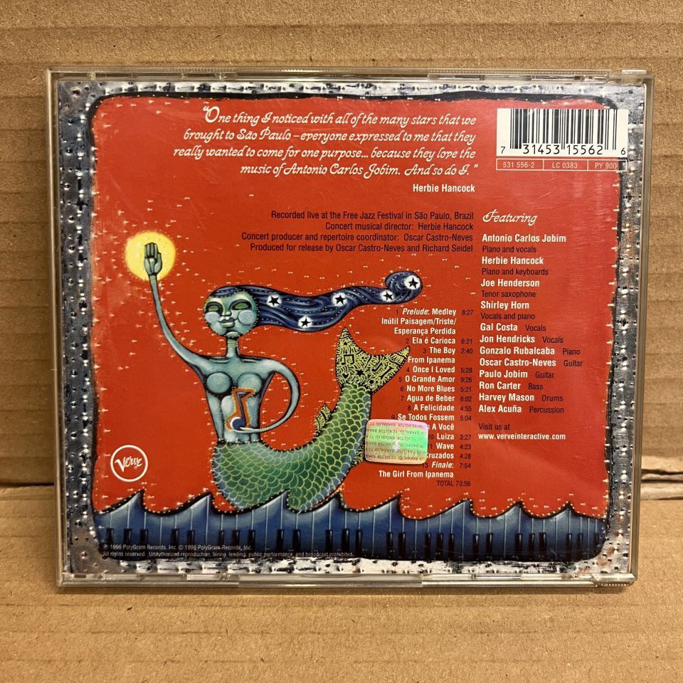 ANTONIO CARLOS JOBIM – ANTONIO CARLOS JOBIM AND FRIENDS (1996) - CD 2.EL