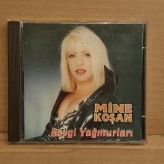 MİNE KOŞAN - SEVGİ YAĞMURLARI (1995) - CD KİTAPÇIĞI KUSURLU / PLASTİK KIRMIZI BANDROL 2.EL