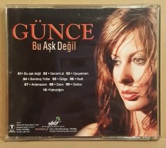 GÜNCE - BU AŞK DEĞİL (2003) - CD 2.EL