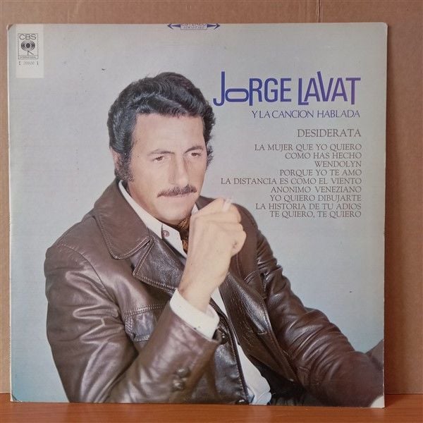 JORGE LAVAT – Y LA CANCION HABLADA - LP 2.EL PLAK
