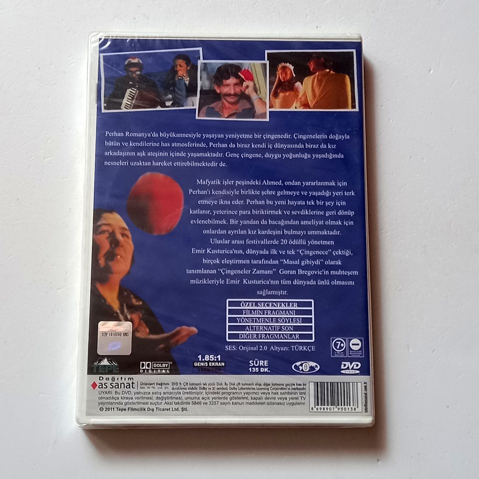 ÇİNGELER ZAMANI / TIME OF THE GYPSIES - DAVOR DUJMOVIC, BORA TODOROVIC, LJUBICA ADZOVIC - YÖN.: EMIR KUSTURICA - DVD SIFIR