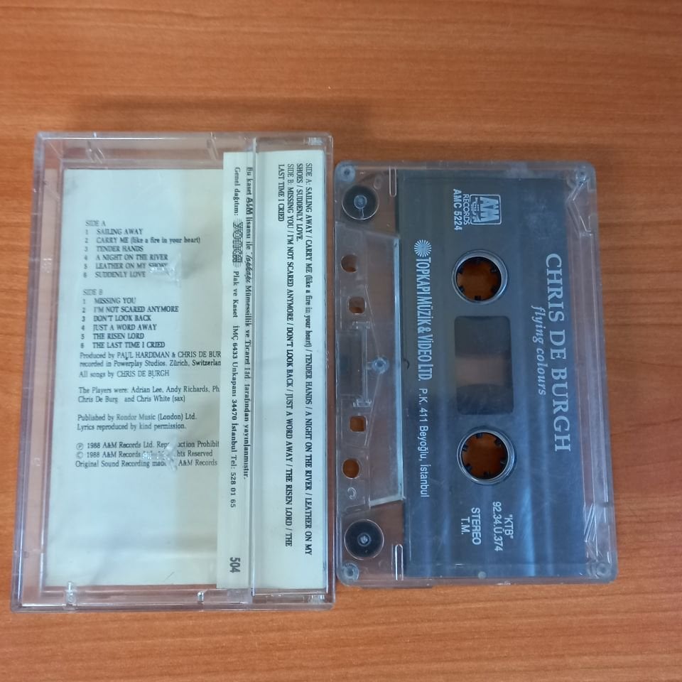 CHRIS DE BURG - FLYING COLOURS (1992) - KASET 2.EL