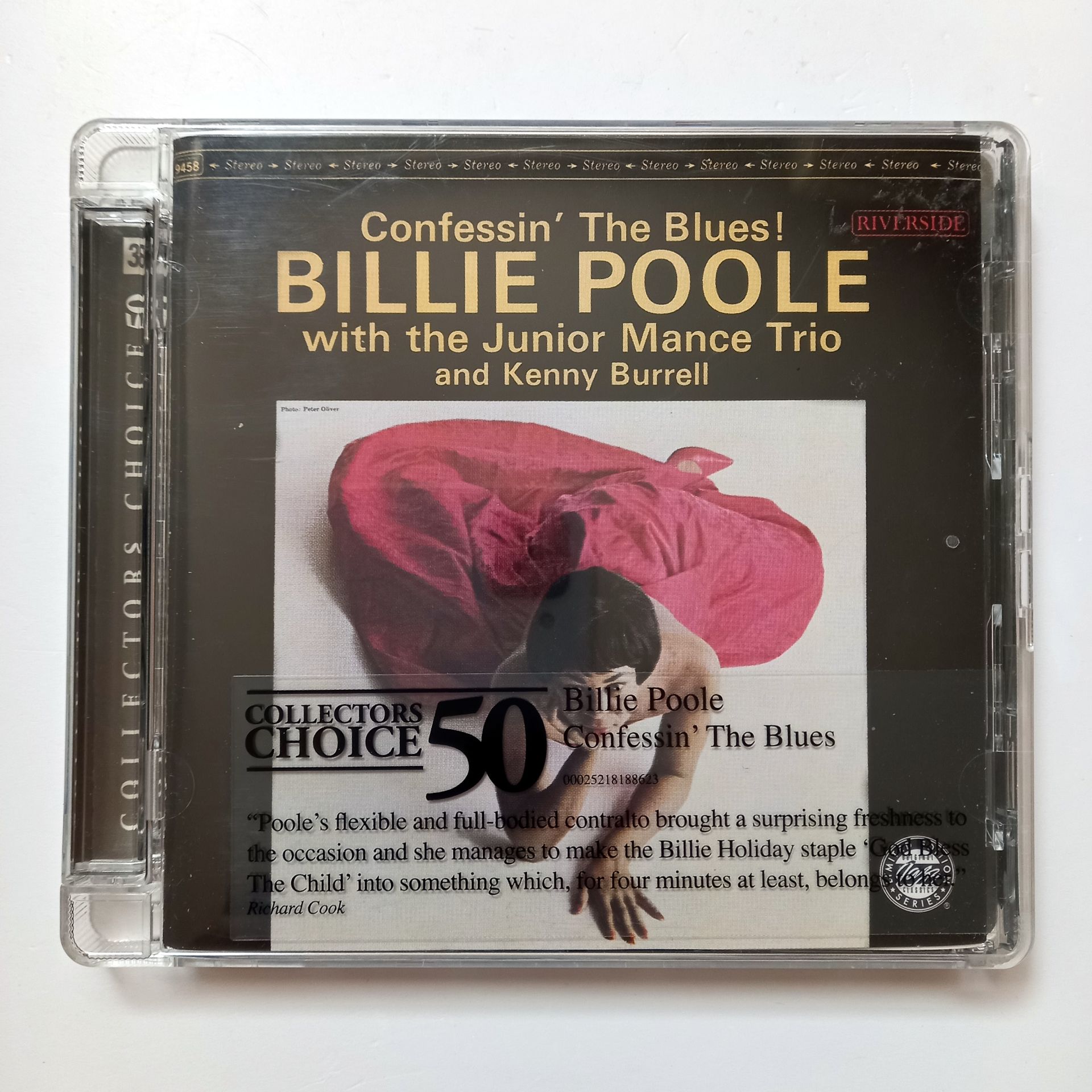 BILLIE POOLE WITH THE JUNIOR MANCE TRIO AND KENNY BURRELL – CONFESSIN' THE BLUES (1996) - CD 2.EL