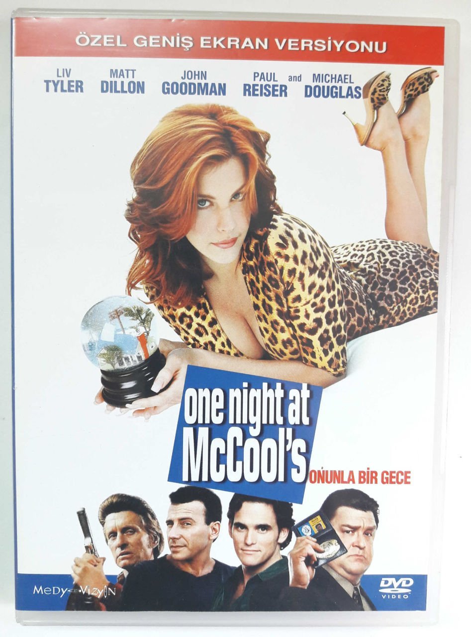 ONUNLA BİR GECE - ONE NIGHT AT McCOOL'S - LIV TYLER - MATT DILLON - DVD 2.EL