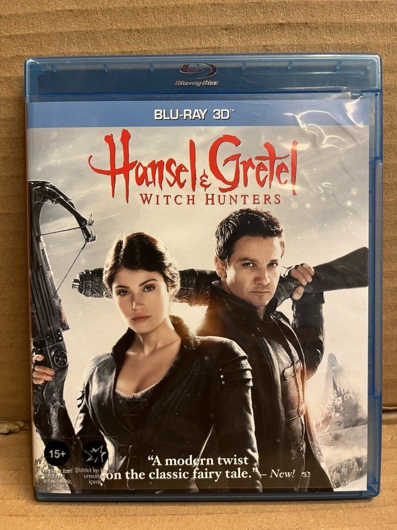 HANSEL & GRETEL WITCH HUNTERS - 3D BLU RAY 2.EL