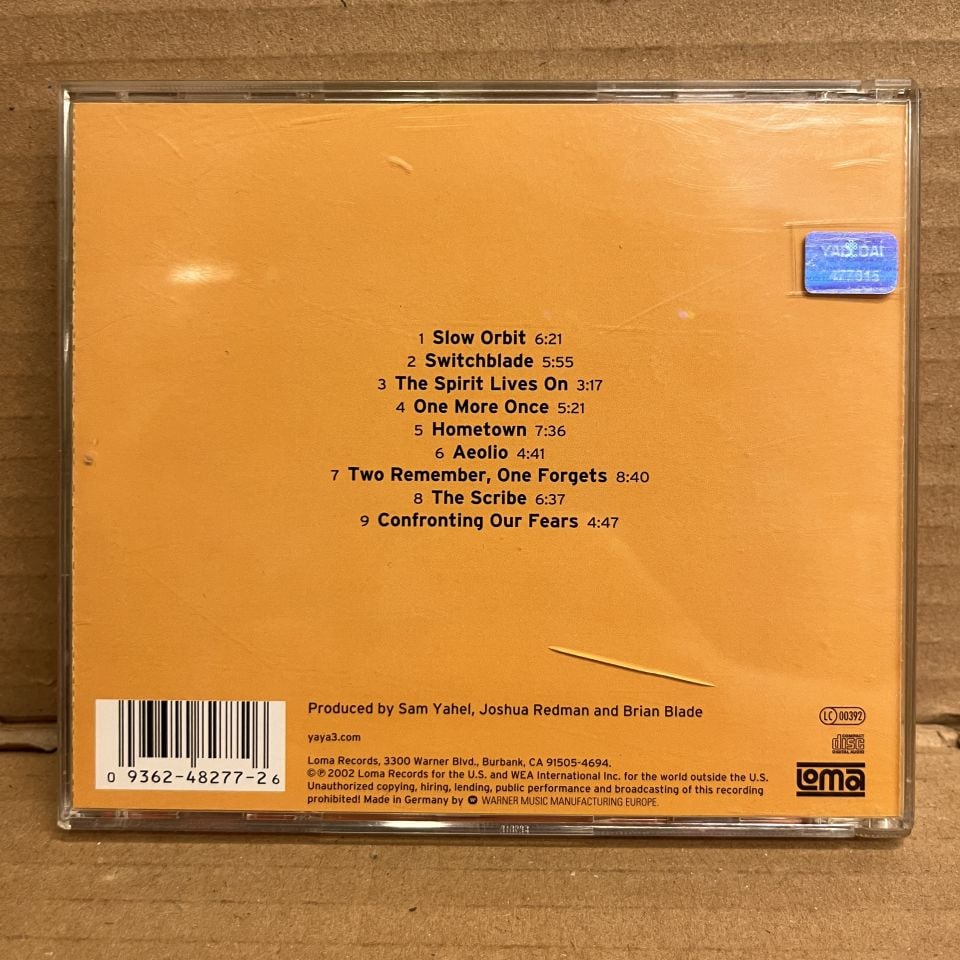 YAYA³ – YAYA 3 / JOSHUA REDMAN, SAM YAHEL, BRIAN BLADE (2002) - CD 2.EL
